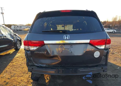 2016 Honda Odyssey Ex-L из США, поврежденный, VIN 5FNRL5H61GB083728